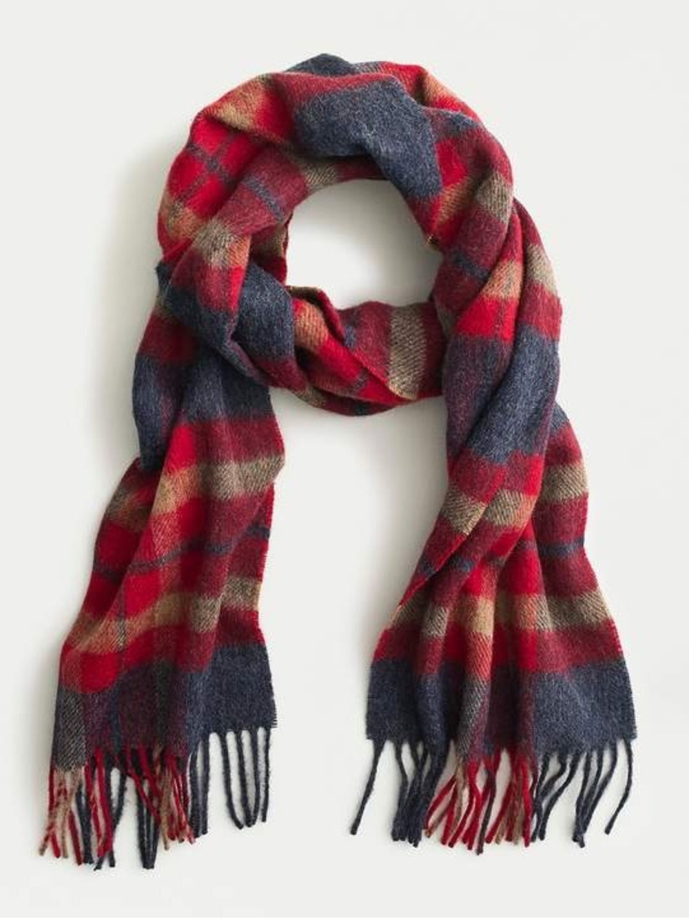 J. Crew | Abraham Moon & Sons Merino Wool Scarf | Men’s Fall Fashion Layer